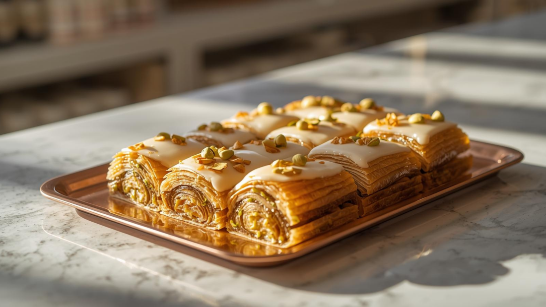 Sütlü burma tatlısı